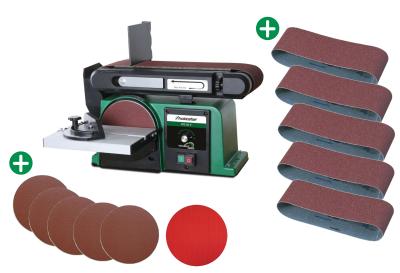 Band- und Tellerschleifmaschine BTS 151 V *Aktions-Set 1*