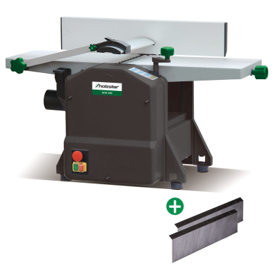 Abricht-Dickenhobel-Maschine ADH 200 inkl. 1 Satz Ersatzmesser