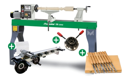 Drechselbank Drechselmaschine DB 1202 *Aktions-Set 3*