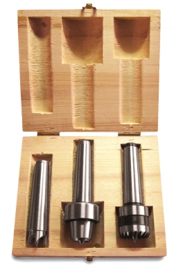 Mitnehmerset 3-teilig MK2 für Drechselbänke