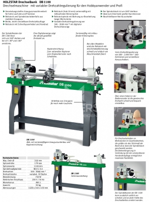 Kopier-Drechselbank DB 1100