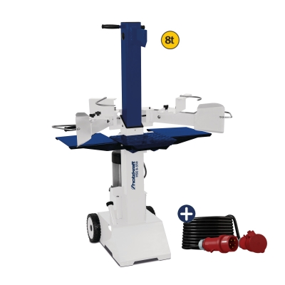 Holzspalter HSE 550 - 8 t Spaltkraft (400V) + 10 m Kabel