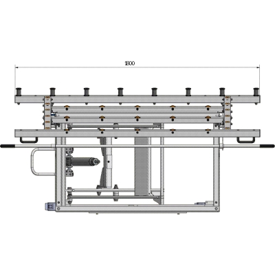 Arbeitsplatztisch HT 300 M PSR mit Plattenschwenkarm
