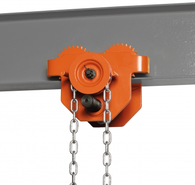 Mobiler Portalkran PK1 Kranportal inkl. Haspelfahrwerk und Elektrokettenzug 500 kg