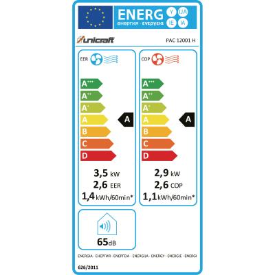 Klimagerät Klimaanlage PAC 12001 H mit Heizfunktion