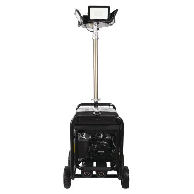 4in1 Mobiler Stromerzeuger +Schweißgerät +Kompressor +Lichtmast PG-E 55 SEA
