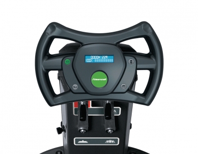 Aufsitzscheuersaugmaschine ASSM 560 mit automatischem Antrieb und Scheibenbürste