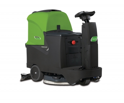 Aufsitzscheuersaugmaschine ASSM 560 mit automatischem Antrieb und Scheibenbürste