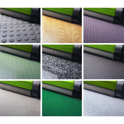 Doppelwalzenmaschine Fußbodenreinigungsmaschine DWM-H 420 mit Dampffunktion