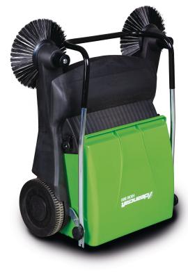 Handkehrmaschine HKM 800 mit innovativem Tandem-Walzen-System