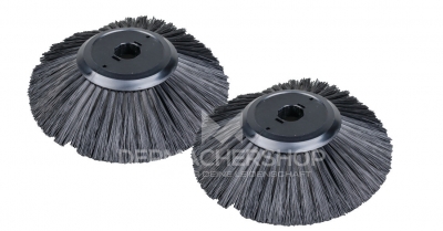 2 Stück Ersatz-Seitenbesen für Handkehrmaschine HKM 800