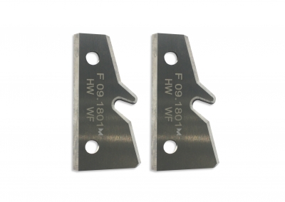 1 Paar HW-Profilmesser 40x21,5x2mm für Gehrungsverleimfräser 09.1801