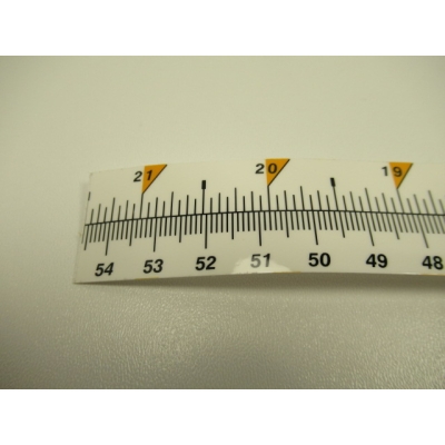 Ersatz-Skala für Bandsäge HBS 431,433 / 790mm 545-0mm / LM000539 Pos. 21 #0515LM000539