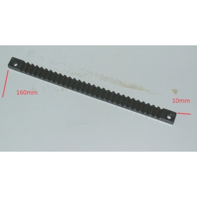 Ersatz-Zahnstange 160x10mm für HBS 251 Pos. 38 #0590025138
