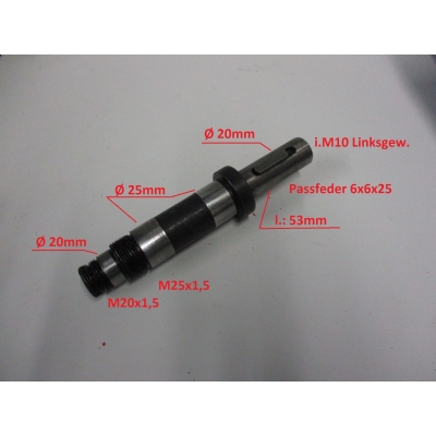 Ersatz-Sägewelle für Formatkreissäge FKS 315-2000, 2600 E Pos. 17 #05900317C17