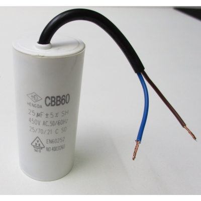 Ersatz-Kondensator 25µF / 450V AC / Ø41X92 für HBS 351-2 #05900351C