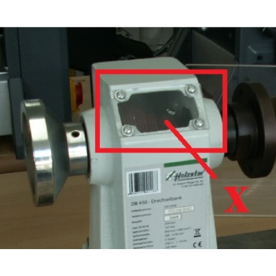Ersatz-Schauglas für Drechselmaschine DB 450 Pos. 63 #0592045063