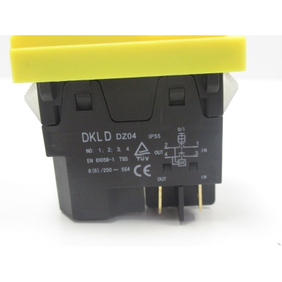 Ersatz-Schalter 230V DKLD-DZ04 / 8A für Drechselmaschine DB 460 XL VARIO Pos. 68 #05920462368