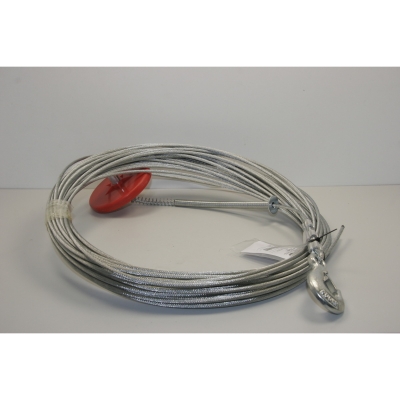 Ersatz-Drahtseil komplett mit Haken für Elektroseilwinde ESW 800 Ø5mm Pos. 83-88 #0619980083CPL