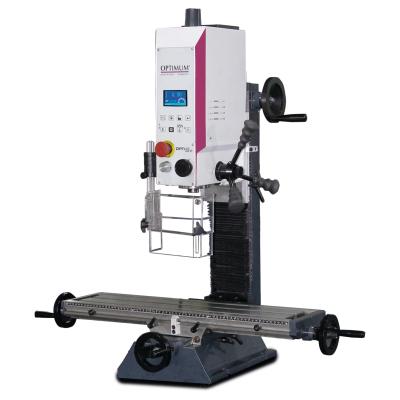 Bohr-Fräsmaschine OPTImill MH 2DV mit elektronisch regelbarem Antrieb und digitalem Display