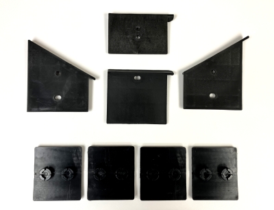Ersatz-Gleitflächen/Führungs-Set für Holzspalter HS 7,8-1000 - 8-teilig