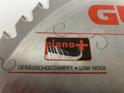 GUHDO HW-Kreissägeblatt 300x3,2/2,2x30 Z48 WZ PianoPlus 2121.300.31