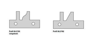 HW-WPL Konterprofil-Fräser KONTERSPEED Ø149x45x30 mm, Z=2