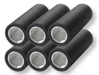 Vorschubrolle Ø 75x210x41mm 70ShA schwarz passend für Hofmann