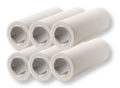 Vorschubrolle Ø 75x210x41mm 60ShA weiß passend für Hofmann