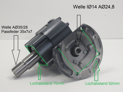 Ersatz-Getriebe für Metallbandsäge S275G/N/NV/S285DG / SD280/281V #0330027535