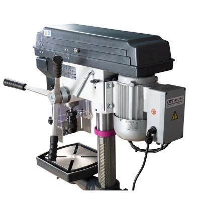 Tischbohrmaschine Optimum OPTIdrill D 17Pro inkl. Maschinenschraubstock