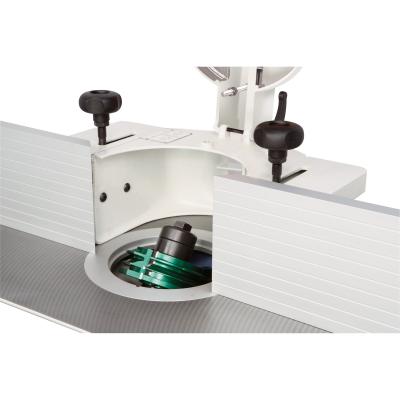 Tischfräse Holzkraft minimax twf 45c mit Aluminiumschiebeschlitten und schwenkbarer Frässpindel