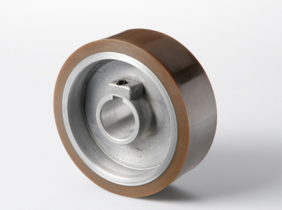 Vorschubrolle 140x30x35mm 70 ShA braun passend für Weinig