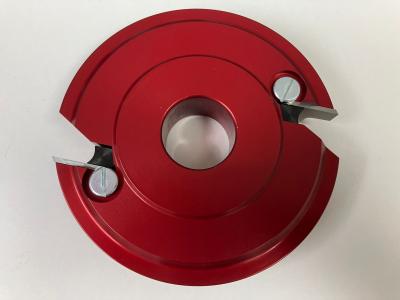 GUHDO HW-Wechselplatten-Multi-Abrundfräser konkav - inkl. Radius 3,4,5,6,8,10mm