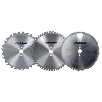 Kreissägeblätter, 3er Sägeblatt-Set 250 mm, Z=18/40/48