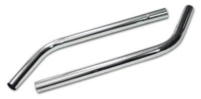 1 Paar - Verchromte Saugrohre Ø34 / 580mm für flexCAT Sauger