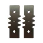 1 Paar HW-Profilmesser 60x24x2mm für Trapezverleimfräser 09.1860