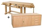 Hobelbank HB 2080 inkl. Einbauschrank