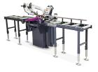 Metallbandsäge OPTIsaw S275N inkl. digitales Mess-System und Rollenbahnen