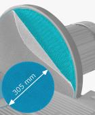Klettauflage / Klettaufnahme Ø305mm für Tellerschleifmaschinen