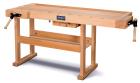 Hobelbank HB 1601 aus gedämpfter Rotbuche