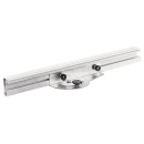Winkelanschlag mit Anschlagschiene Gesamtlänge 580 mm; Breite/Höhe 60,4 x 32,3 mm