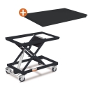 Arbeitsplatztisch HT 300 S inkl. Metallblechplatte