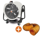 Mobiler Ventilator MV 50 inkl. 10 m Lufttransport-Schlauch
