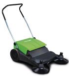 Handkehrmaschine HKM 800 mit innovativem Tandem-Walzen-System
