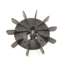 Ersatz-PVC-Lüfterrad für Bandsäge HBS 431,433,533 MF136001 / Ø155X24 Pos. 82 #05154301FW