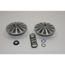 Ersatz-Riemenscheibenset für Drechselmaschine DB 900, DB 1100 Motorseite Ø105x16 Pos. 29/17,18 #0592110017